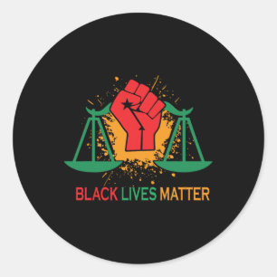 Adesivo Vidas Negras Importam Blm Direitos Humanos Históri
