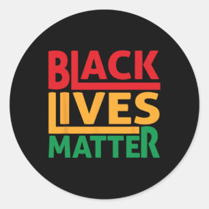 Adesivo Vidas Negras Importam Blm Direitos Humanos Históri