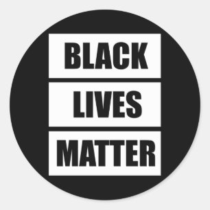 Adesivo Vidas Negras - Sensibilização Protestam Justiça So