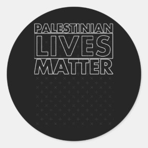 Adesivo Vidas palestinas
