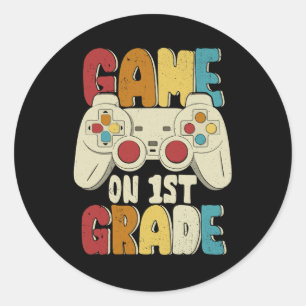 Adesivo Vídeo Desbloqueado do Jogo no Nível 1Rua