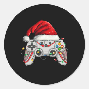 Adesivo Video Game Controller Natal Hat Gamer Bo