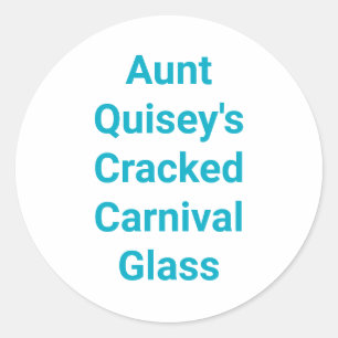 Adesivo Vidro de Carnaval da Tia Quisey Hankamer Artjunkha