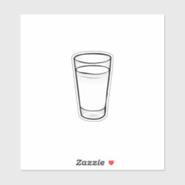 Adesivo Vidro de leite