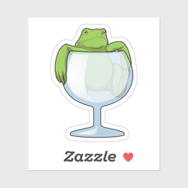 Adesivo Vidro do sapo (Folha)