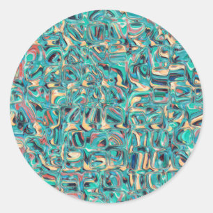 Adesivo Vidro espectral de abstrato