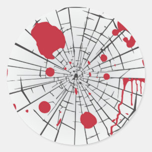 Adesivo vidro estilhaçado