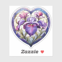 Vidro Estreito Iris Heart