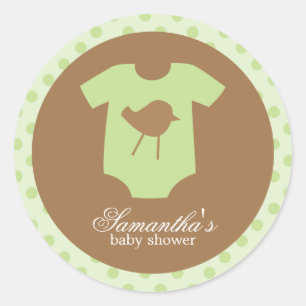 Adesivo Vidros de roupas para bebês