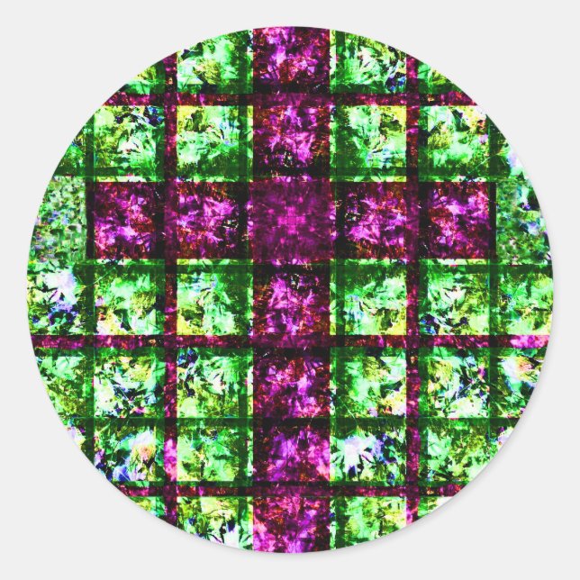 Adesivo Vidros-palhetas de vidro liso ilustrados (Frente)