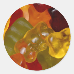 Adesivo Viele bunte Gummibärchen