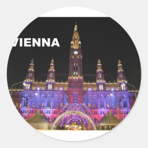 Adesivo Viena Rathaus Eistraum (Rua K)