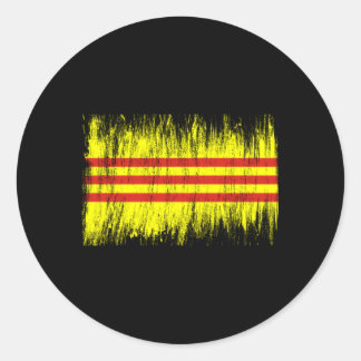 Adesivo Vietnamita, Bandeira do Vietnã do Sul, Saigon Cong