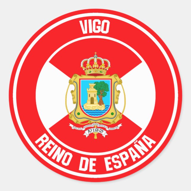 Adesivo Vigo Round Emblem (Frente)