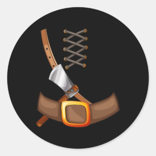 Adesivo Viking Costume Halloween Trick Ou Tratando Inspire