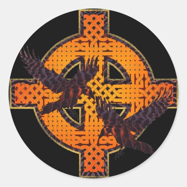 Adesivo Viking Cross Sticker (Frente)