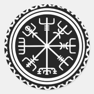 Adesivo Viking Vegvisir Compass Náutico