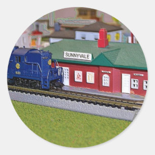 Adesivo Vila do trem do modelo escala de N