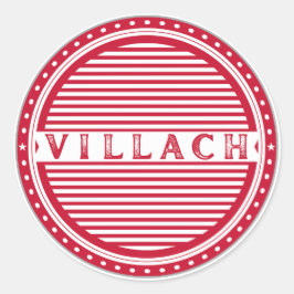 Adesivo Villach City Pride Emblem – Austria Identity