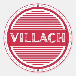 Adesivo Villach City Pride Emblem – Austrian Identity