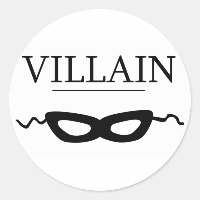 Adesivo Villain (Frente)