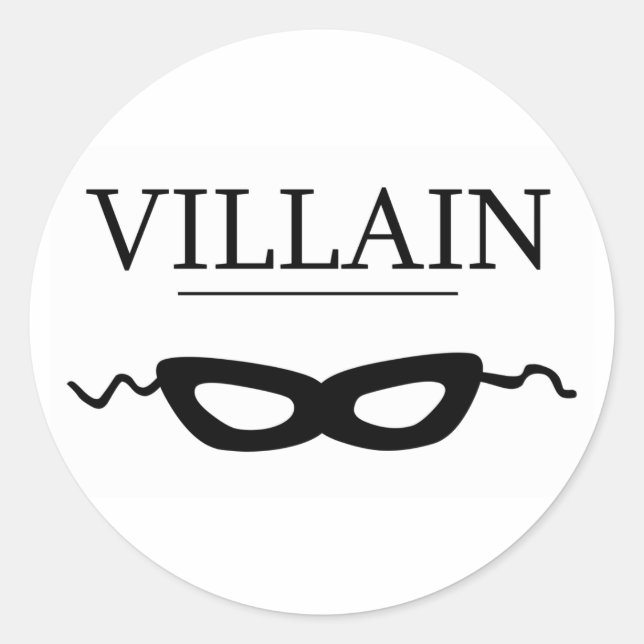 Adesivo Villain (Frente)