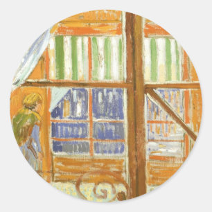 Adesivo Vincent van Gogh - A Vitrina de uma Açougue