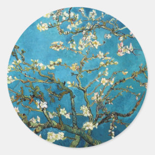 Adesivo Vincent van Gogh, Almond Tree brilhante