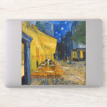 Adesivo Vincent van Gogh - Cafe Terrace à Noite<br><div class="desc">Cafe Terrace no Place du Forum na Noite - Vincent van Gogh,  1888</div>
