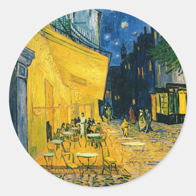 Adesivo Vincent van Gogh | Cafe Terrace, Place du Forum (Frente)