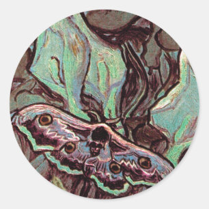 Adesivo Vincent Van Gogh - Grande Mariposa Noturna Arte Re