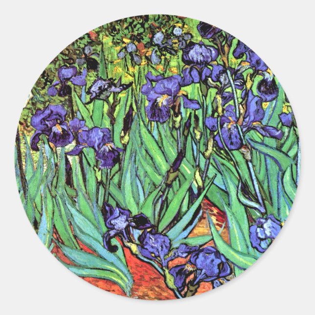Adesivo Vincent Van Gogh - Irrisões - Flor Lover Belas Art (Frente)