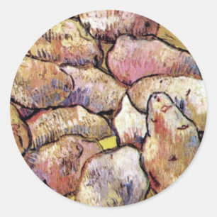 Adesivo Vincent Van Gogh - Natureza Morta Batatas Arte Fin