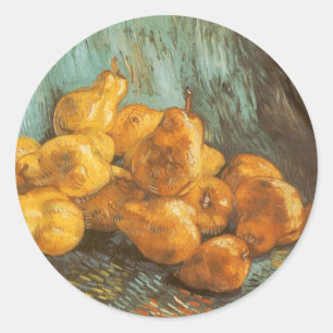 Adesivo Vincent van Gogh - Natureza Morta com Peras Marmel