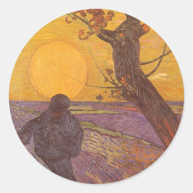Adesivo Vincent van Gogh - O Semeador (Frente)