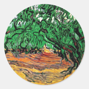 Adesivo Vincent Van Gogh - Oliveiras Arte Fina