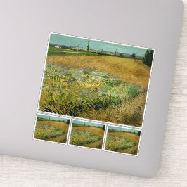 Adesivo Vincent Van Gogh, Wheatfield, Korenveld