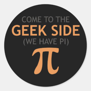 Adesivo Vindo ao lado do geek - nós temos o Pi