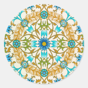 Adesivo Vinha por William Morris, Arte Têxtil Vintage