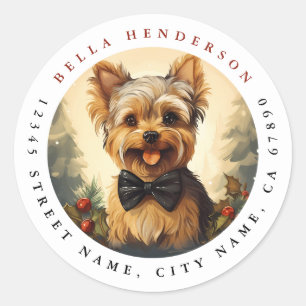 Adesivo Vinheiros da Ronda de Terrier de Yorkshire de Nata