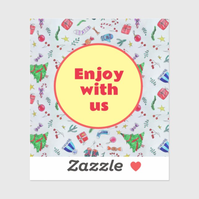 Adesivo Vinheta (Folha)