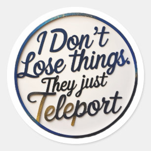 Adesivo Vinheta ADHD Engraçado - Para as mentes neurodiver