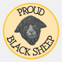 Adesivo Vinheta Amarela Preta