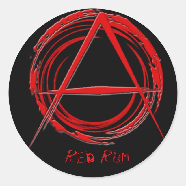 Adesivo Vinheta anarquista (Frente)