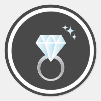 Adesivo Vinheta Anel Diamond
