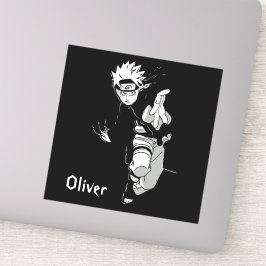 Adesivo Vinheta ANIME simples JAPONESA