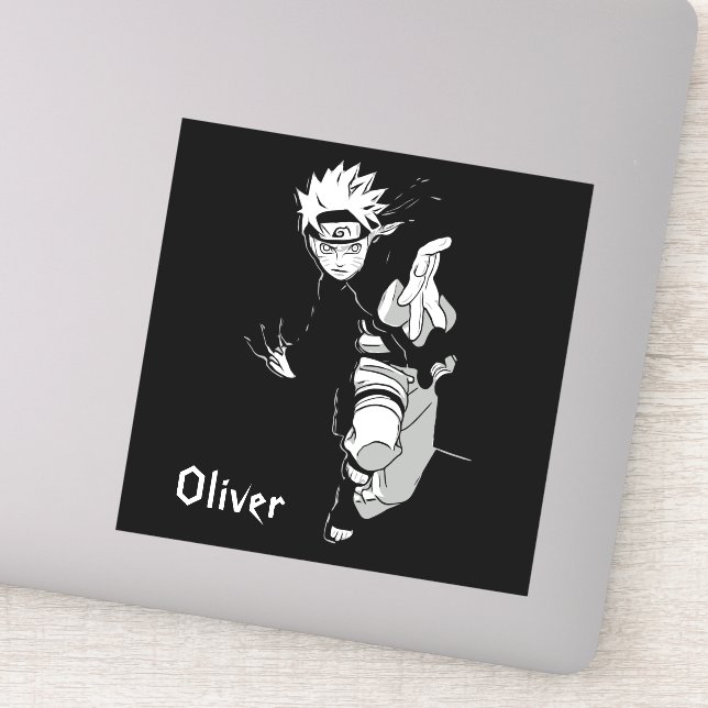 Adesivo Vinheta ANIME simples JAPONESA (Detalhe)