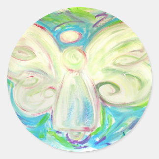 Adesivo Vinheta Anjo Branco