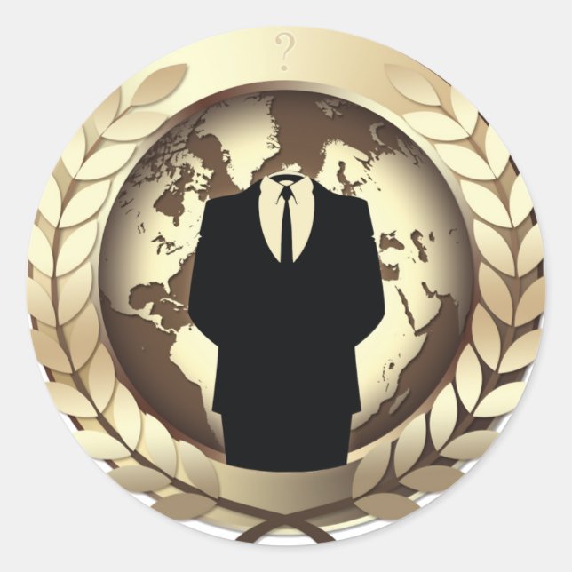 Adesivo Vinheta Anônima (Frente)