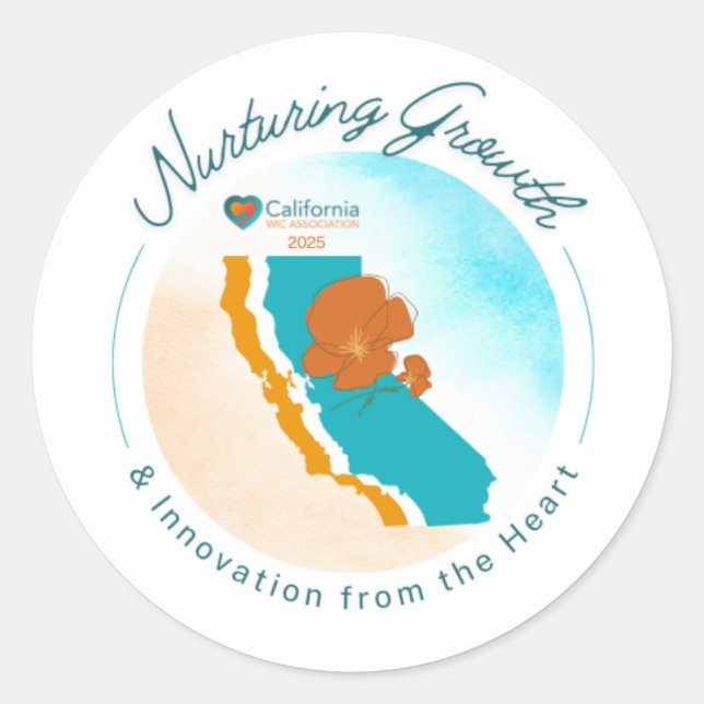 Adesivo Vinheta Anual de Conferência CWA 2025 (Frente)